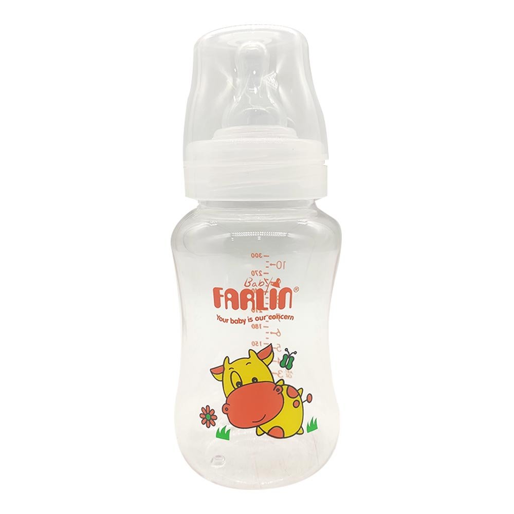 105 Farlin Wide Neck Feeding Bottle 9m+ - Image 1