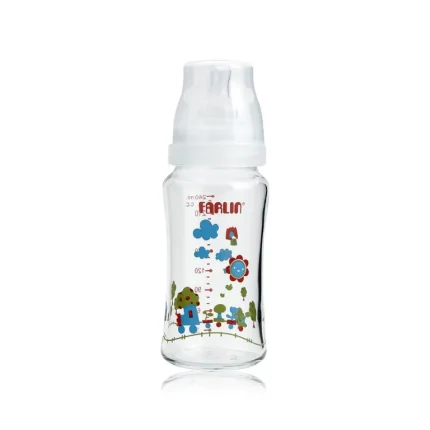 Farlin Glass Feeding Bottle 240cc B001 24
