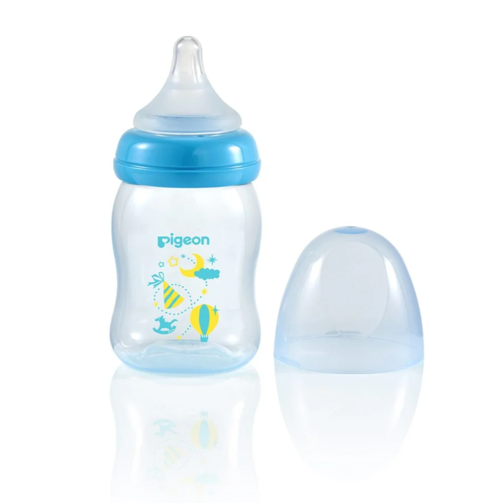 172 Pigeon Soft Touch Feeding Bottle 160ml O Plus 78180 - Image 1