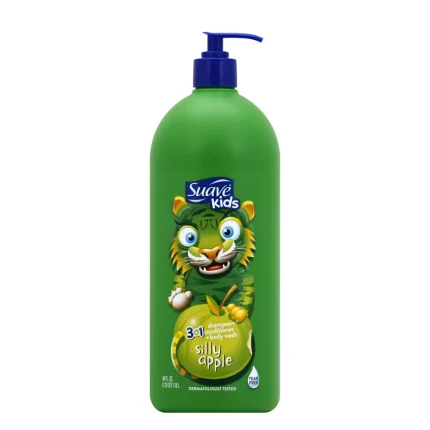 Suave Kids Shampoo 532ml Silly Apple 3 In 1