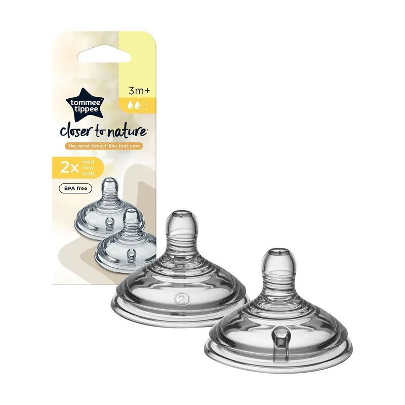 198 Tommee Tippee 3m Plus Soother 2s - Image 1