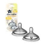 Tommee Tippee Wide Neck Teats 3m+ 1122