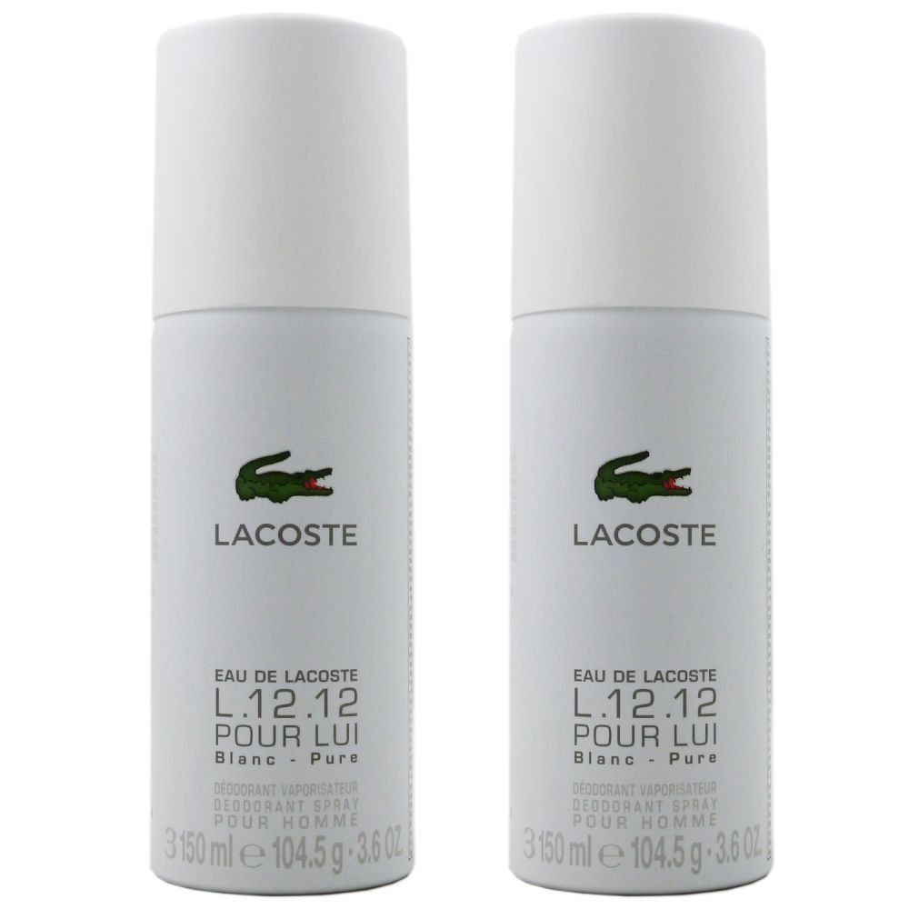 601 LACOSTE BODY SPRAY 150ML EDL BLANC PURE - Image 1