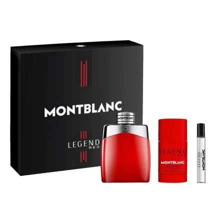 MONT BLANC LEGEND RED GIFT SET