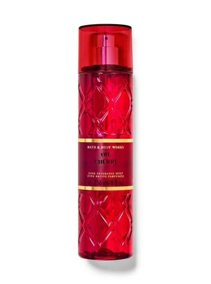 BATH AND BODY WORKS BODY MIST 236ML OH CHERRY