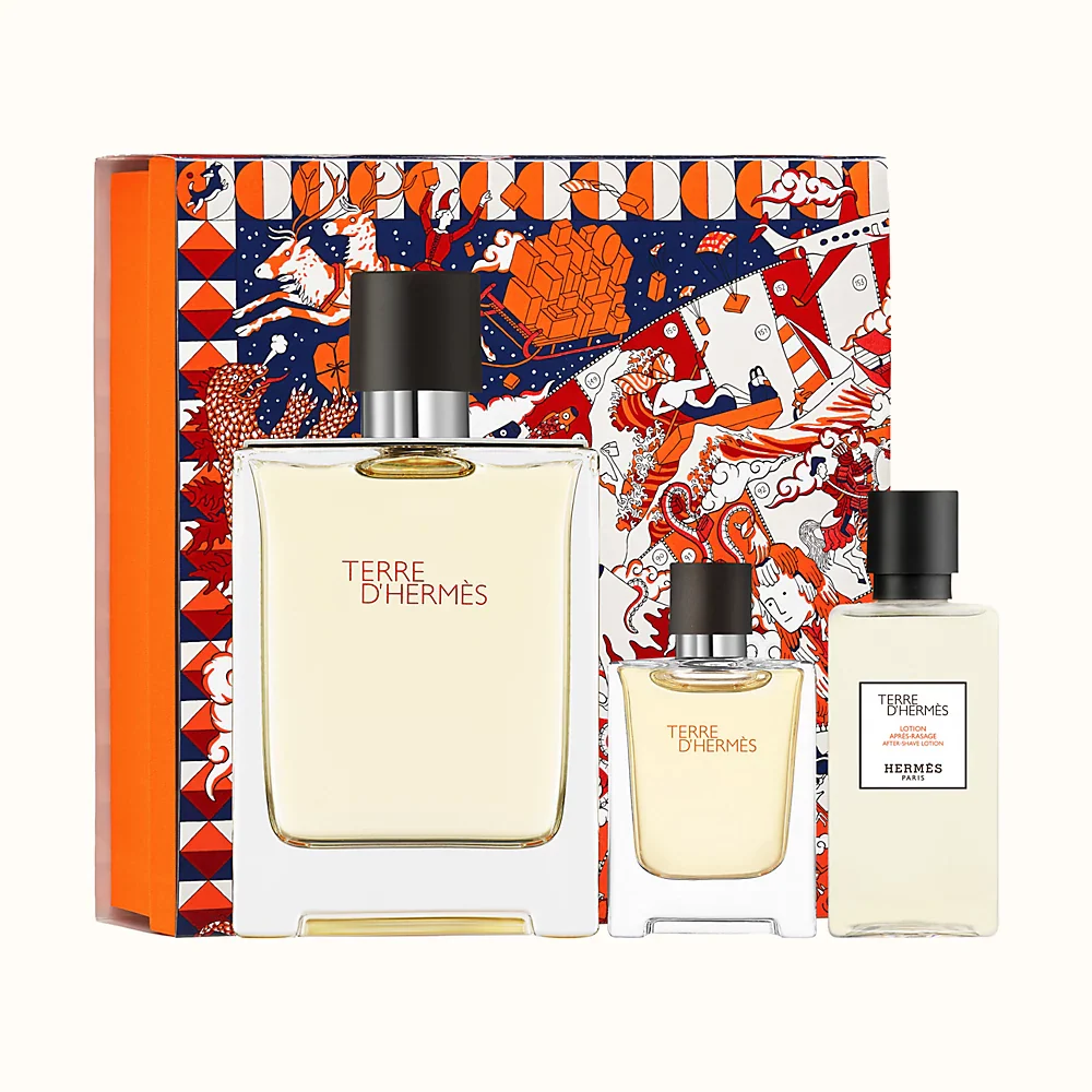 794 TERRE D HERMES GIFT SET 75ML 12.5ML ASL 40ML - Image 1