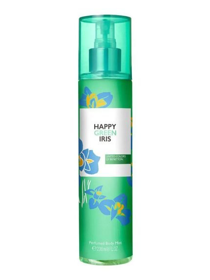 UNITED COLORS OF BENETTON MIST 236ML HAPPY GREEN IRIS