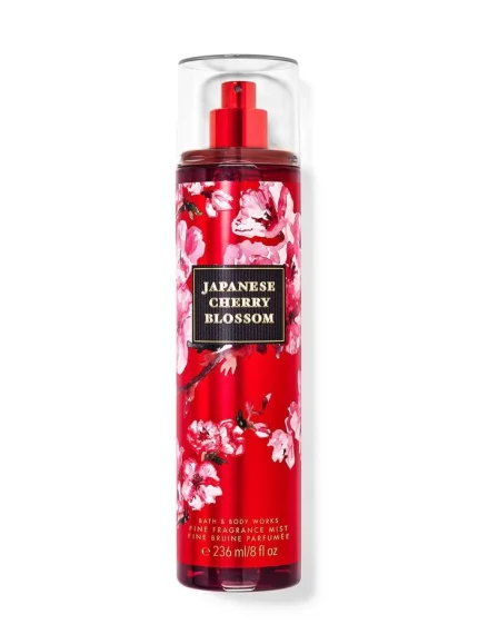 BATH N BODY WORKS BODY MIST 136ML JAPANESE CHERRY BLOSSOM