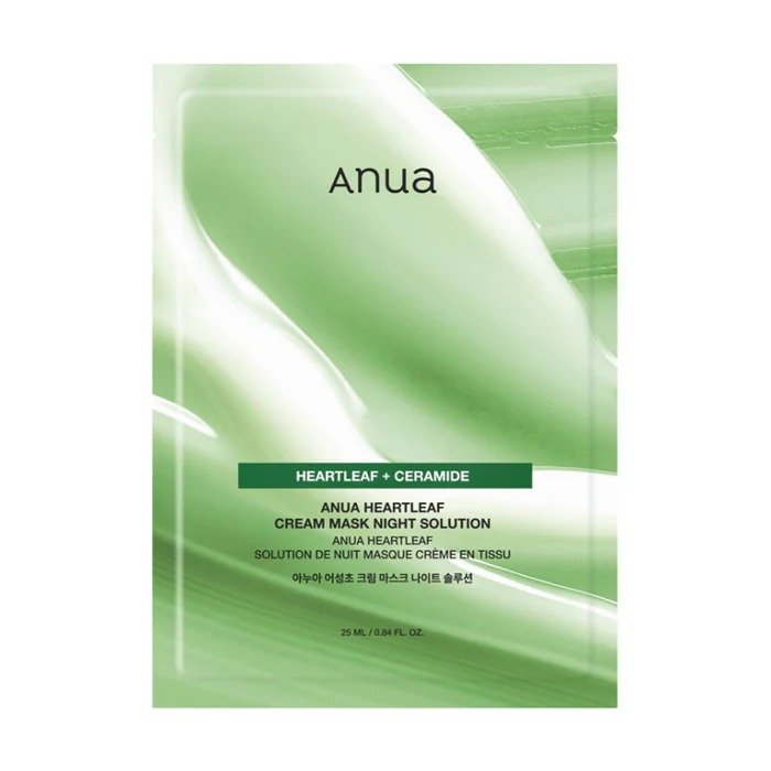 cost6 ANUA CREAM MASK NIGHT SOLUTION MASK 25ML - Image 1