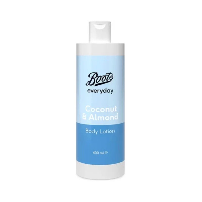 cost74 BOOTS EVERYDAY BODY LOTION COCONUT N ALMOND 400ML - Image 1