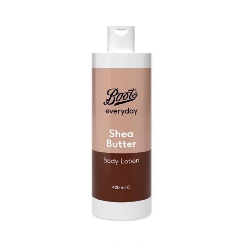 cost76 BOOTS EVERYDAY BODY LOTION SHEA BUTTER 400ML - Image 1