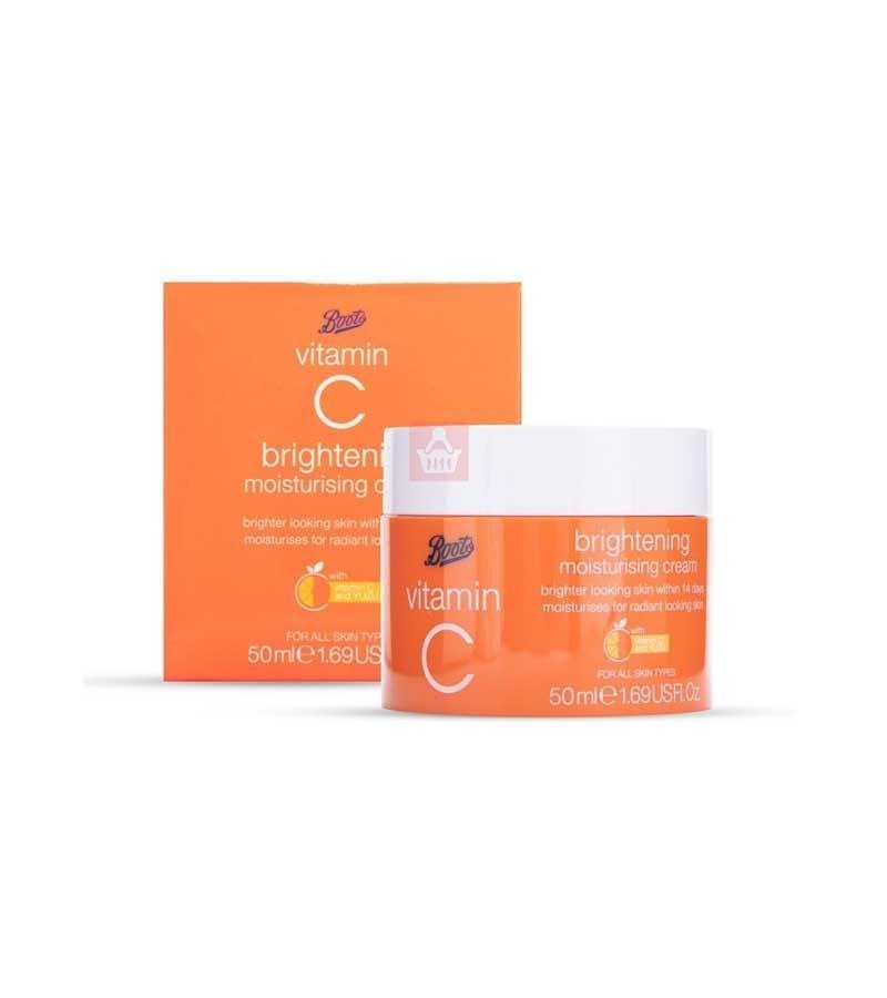 cost81 BOOTS VITAMIN C BRIGHTENING MOISTURIZING CREAM 50ML - Image 1